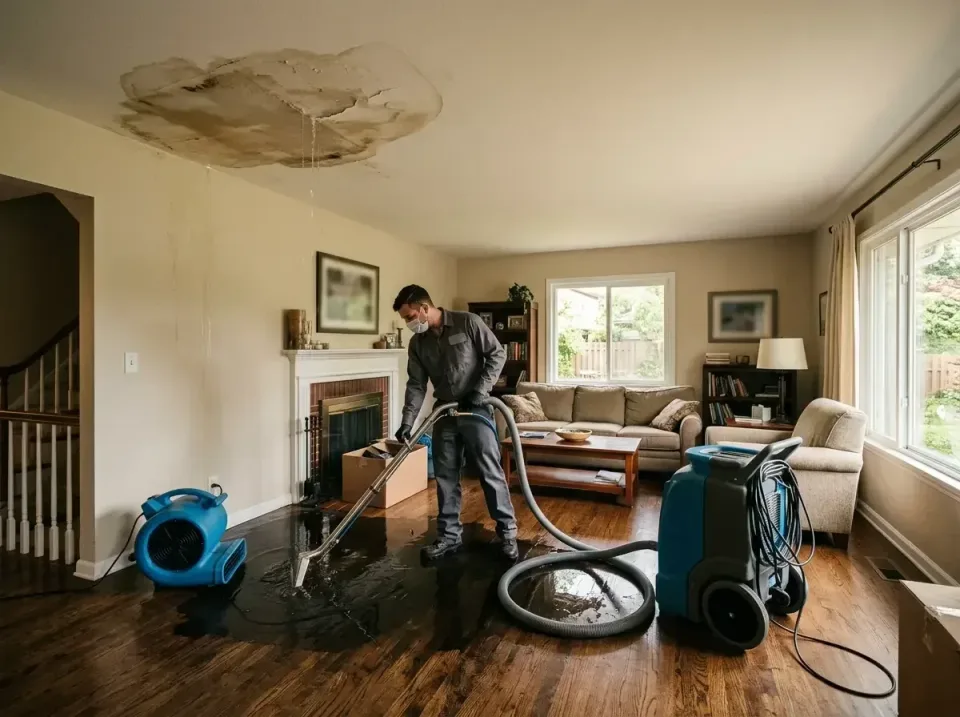 attic-pipe-burst-ceiling-drip-008 — frequently asked questions, Water Damage Restoration & Carpet Care in Olyphant, PA